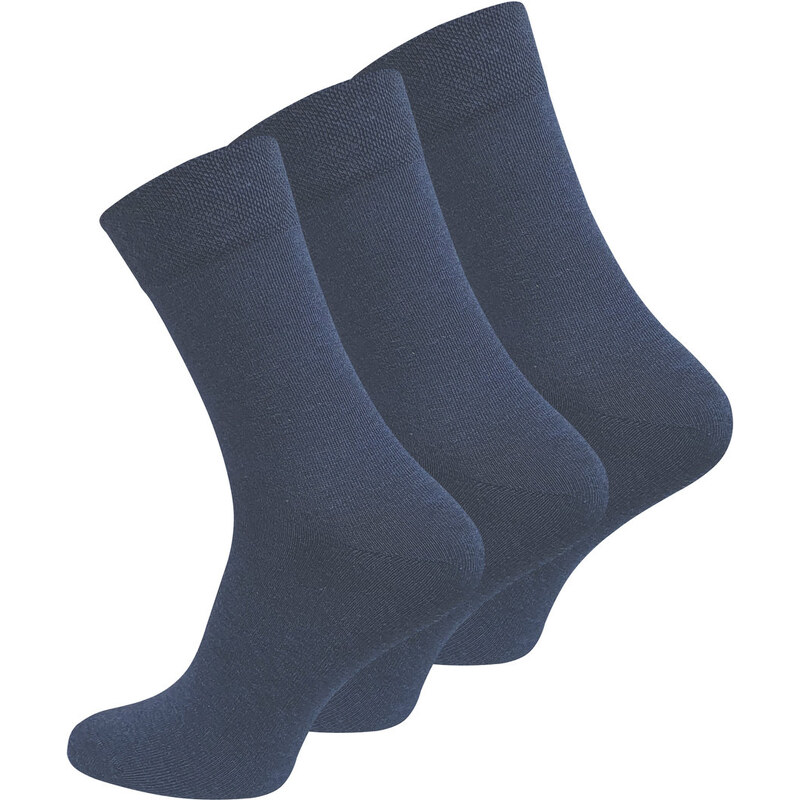Vincent Creation 3+1 ZDARMA | Ponožky vhodné pro diabetiky - mix barev - 2x sada černá + 2x sada modrá