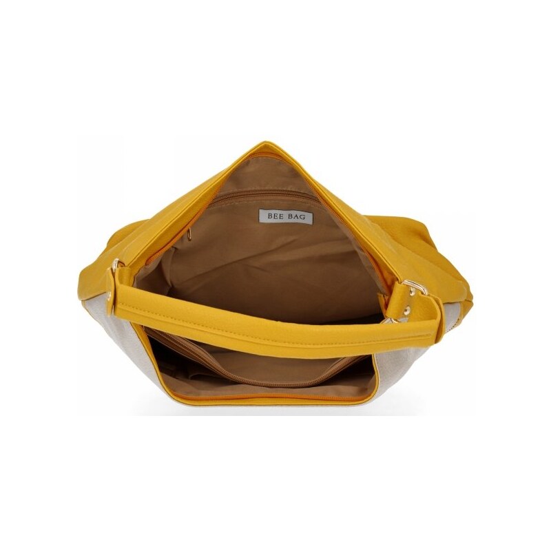 Dámská kabelka univerzální BEE BAG žlutá 1352S301-1