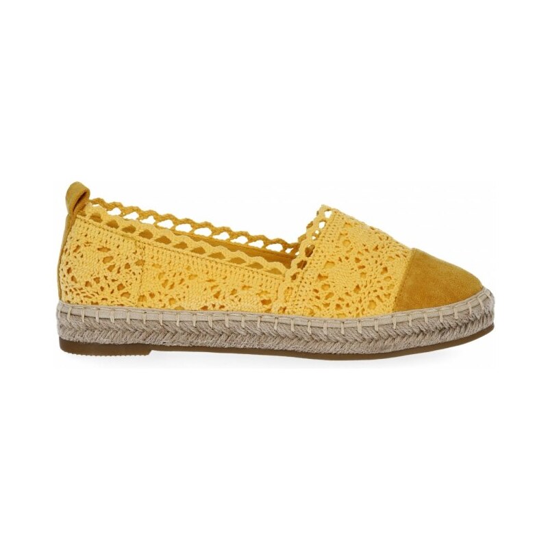 dámské espadrilky Lady Glory žlutá LX207