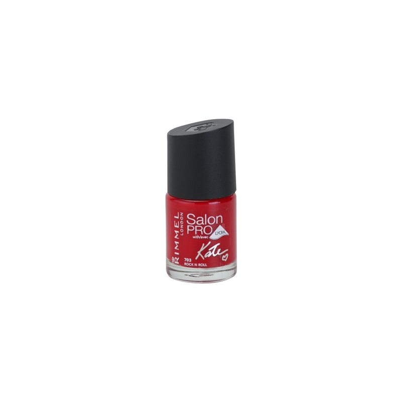 Rimmel Salon Pro By Kate lak na nehty s lycrou odstín 703 Rock N Roll 12 ml