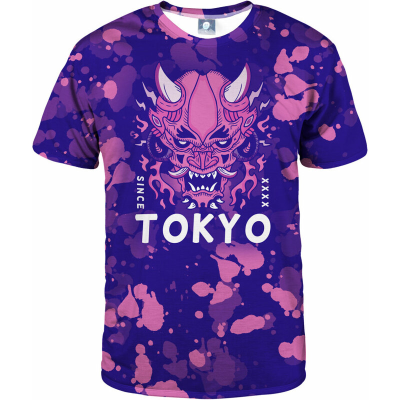 Aloha From Deer Tokyo Oni Purple T-Shirt TSH AFD936 Purple