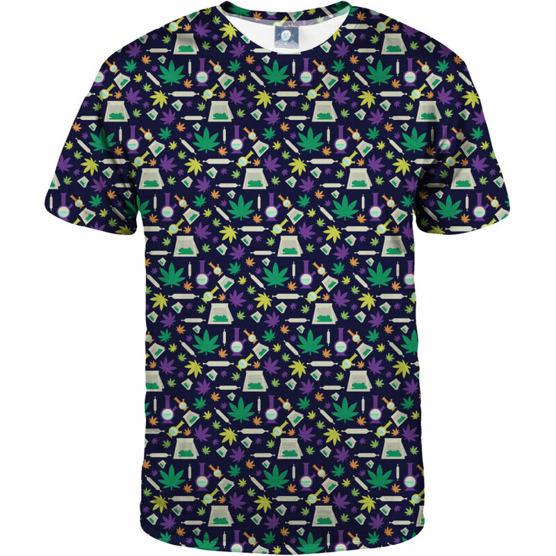 Aloha From Deer Puff Puff T-Shirt TSH AFD717 Green