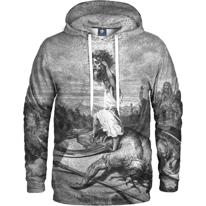 Aloha From Deer Unisex's Dore Series - David & Goliath Hoodie H-K AFD491