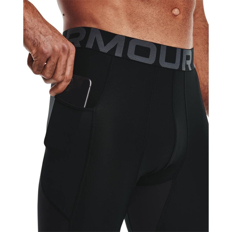 Pánské kompresní 3/4 legíny Under Armour HG Armour 3/4 Legging - velikost 3XL