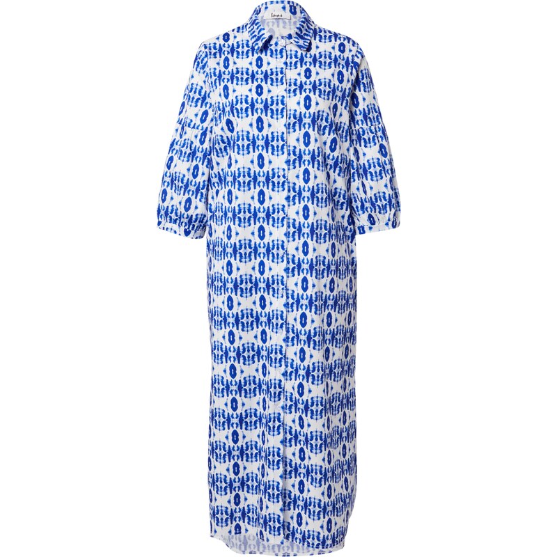 Liebesglück Košilové šaty SOLE modrá / světlemodrá / bílá 75815230