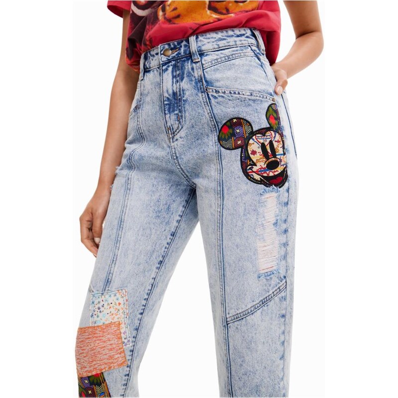 jeansy Desigual Patch M denim medium wash