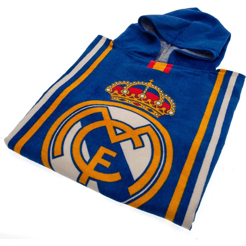 Real Madrid dětské pončo Kids Hooded Poncho TM-01303