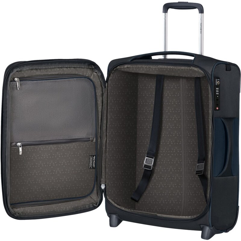 Samsonite Kabinový cestovní kufr D'Lite Upright EXP 40/45 l černá