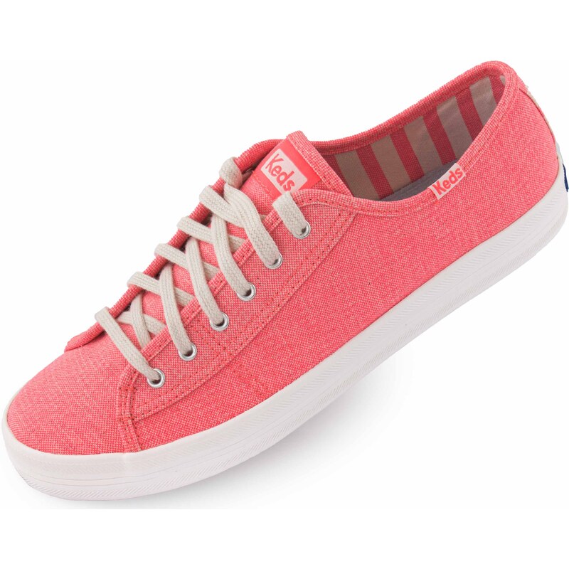 Dámské boty Keds Wms Kickstart Canvas Bright Coral Orange 41 109624242