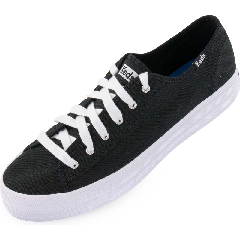 Dámské boty Keds Wms Triple Kick Canvas Black 41 109624518