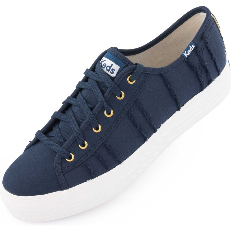 Dámské boty Keds Wms Triple Kick Eyelash Canvaas Indigo 40