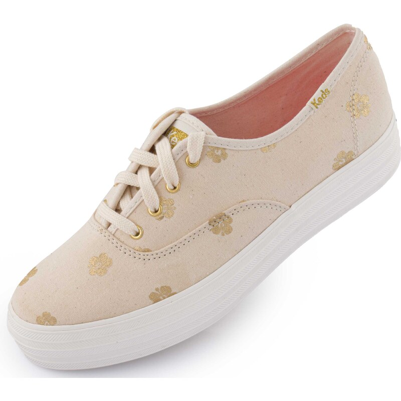 Dámské boty Keds Wms Triple Kick Hibiscus Natural 40 109624225