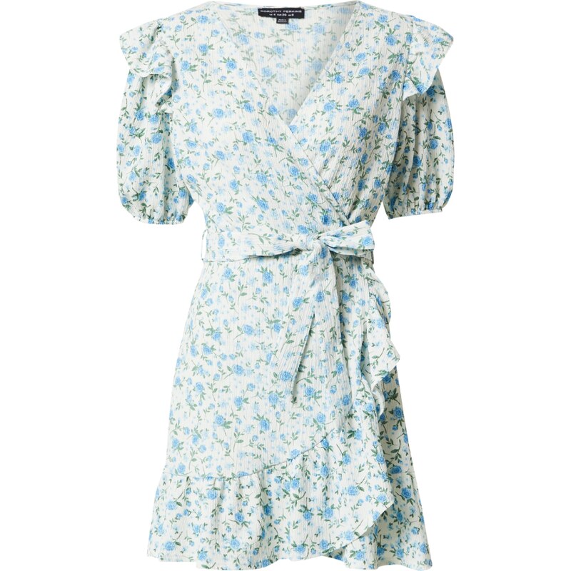 Dorothy Perkins Šaty světlemodrá / zelená / bílá