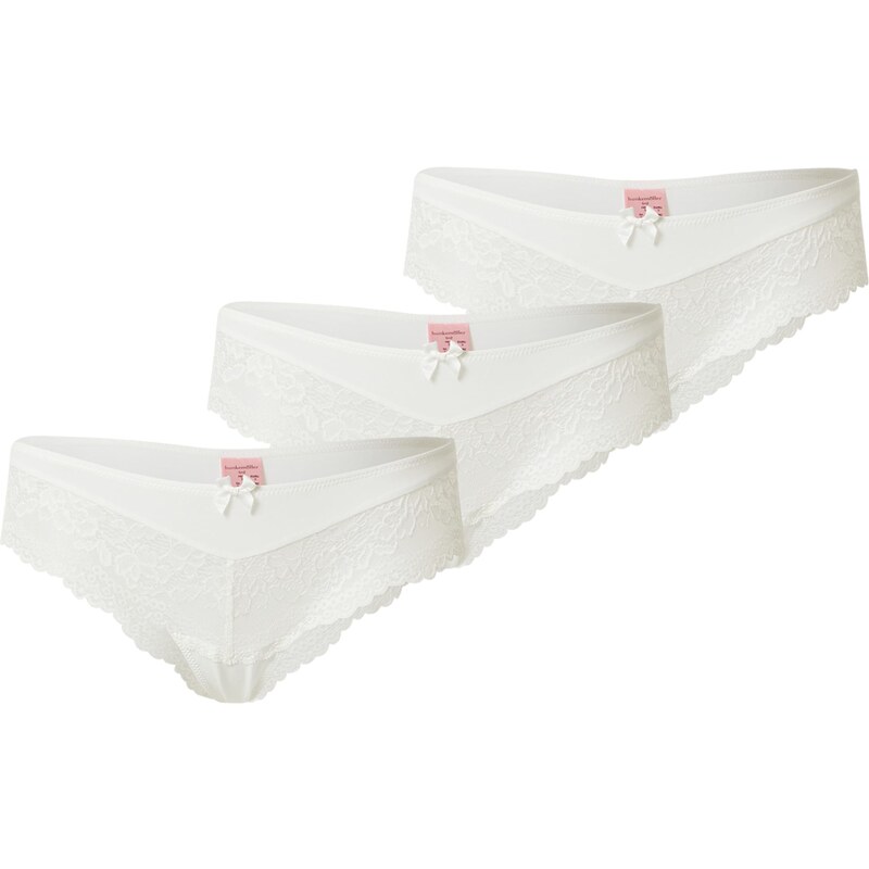 Hunkemöller Kalhotky Valencia bílá 102684704