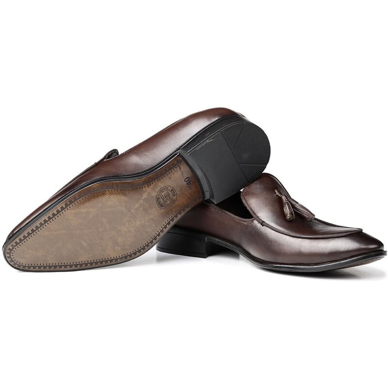 Ducavelli Smug Genuine Leather Men's Classic Loafers Loafers