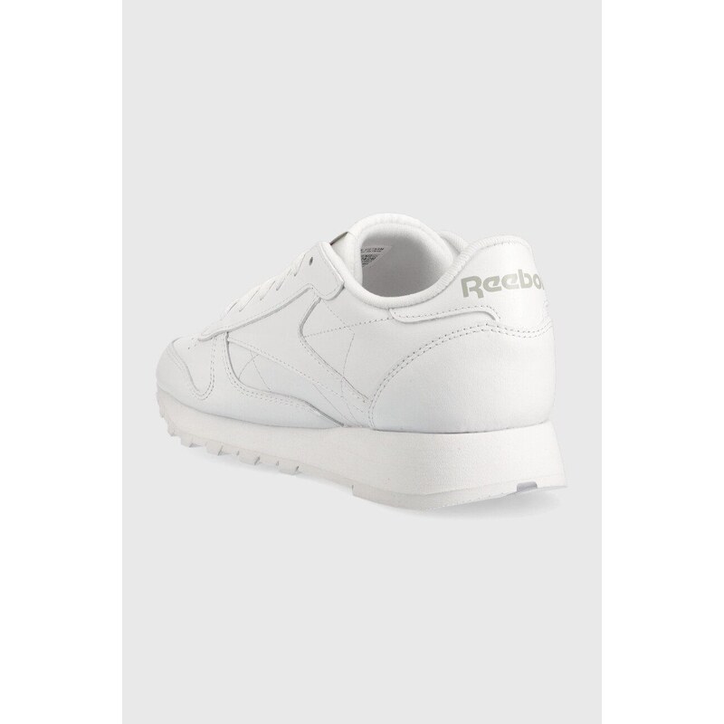 Kožené sneakers boty Reebok Classic CLASSIC LEATHER bílá barva, GY0953.100008492