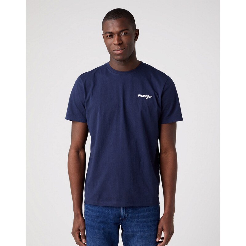 Dvoubalení pánských triček WRANGLER W7BZFQXW4 2PACK SIGN OFF TEE