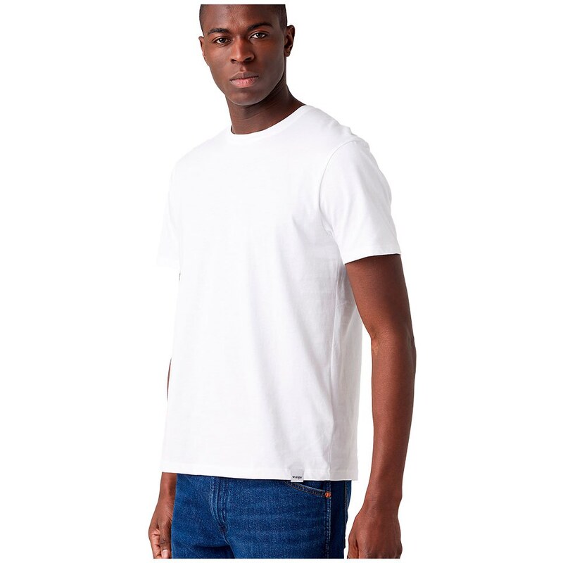 Dvoubalení pánských triček WRANGLER W7G9DH989 2 PACK TEE WHITE