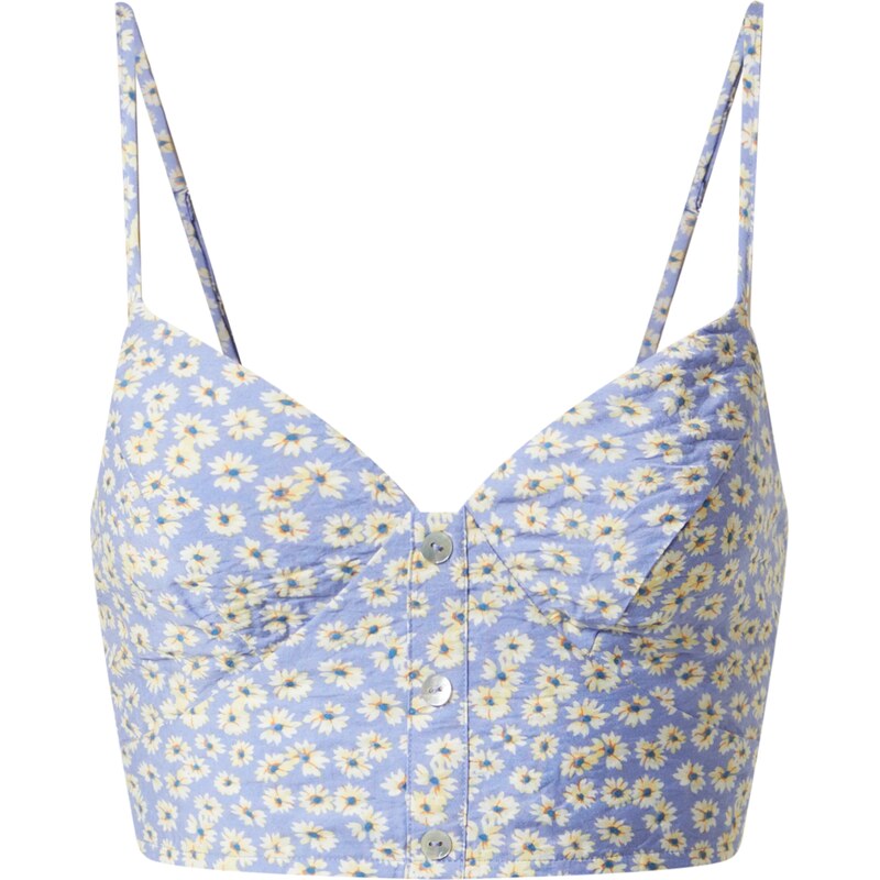 EDITED Top Ennie béžová / modrá / petrolejová 109076155