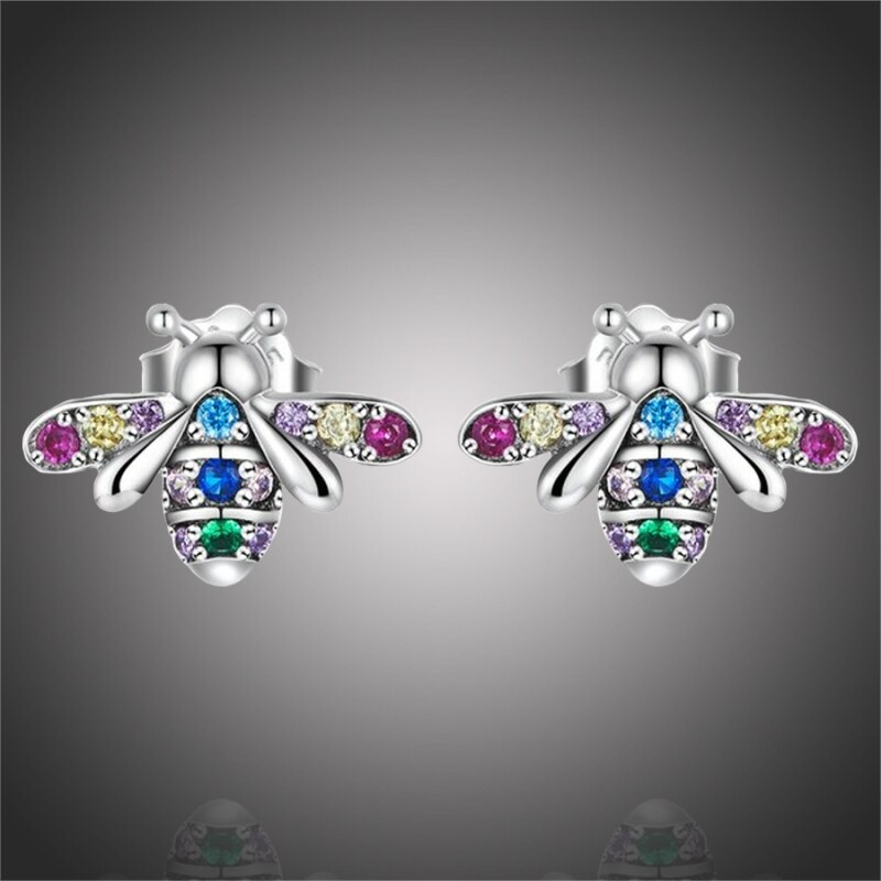 GRACE Silver Jewellery Stříbrné náušnice se zirkony Diona,