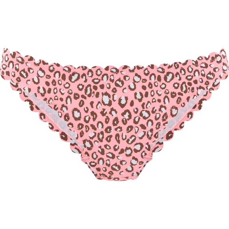 LASCANA Spodní díl plavek hnědá / pink / bílá