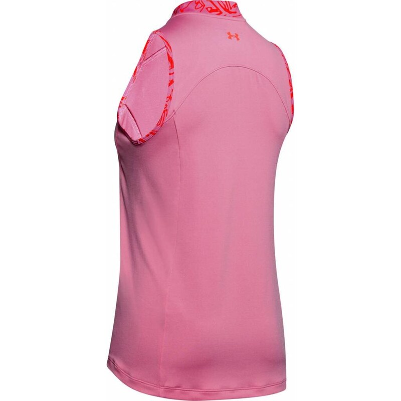 Dámské triko s límečkem Under Armour Zinger Sleeveless Zip Polo