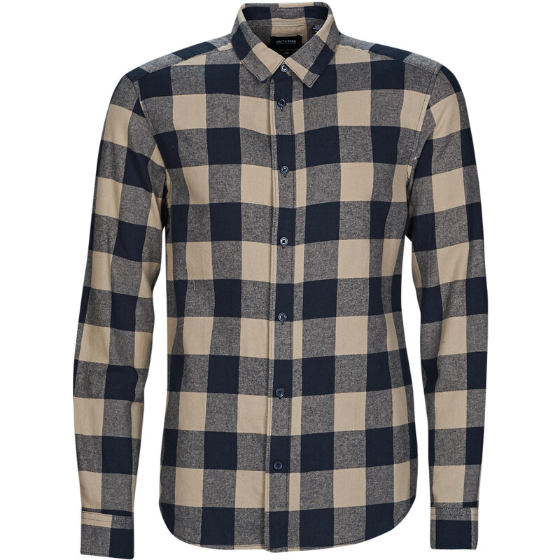 Only & Sons Košile s dlouhymi rukáv ONSGUDMUND LIFE LS CHECKED SHIRT >