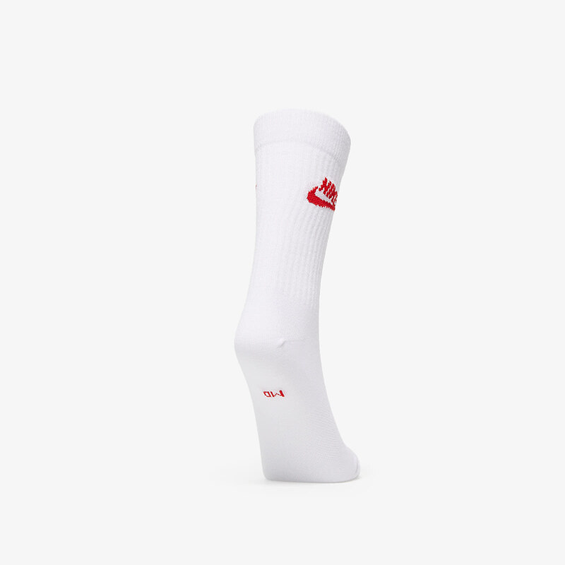 Pánské ponožky Nike Sportswear Everyday Essential Crew Socks 3-Pack White/ Multicolor