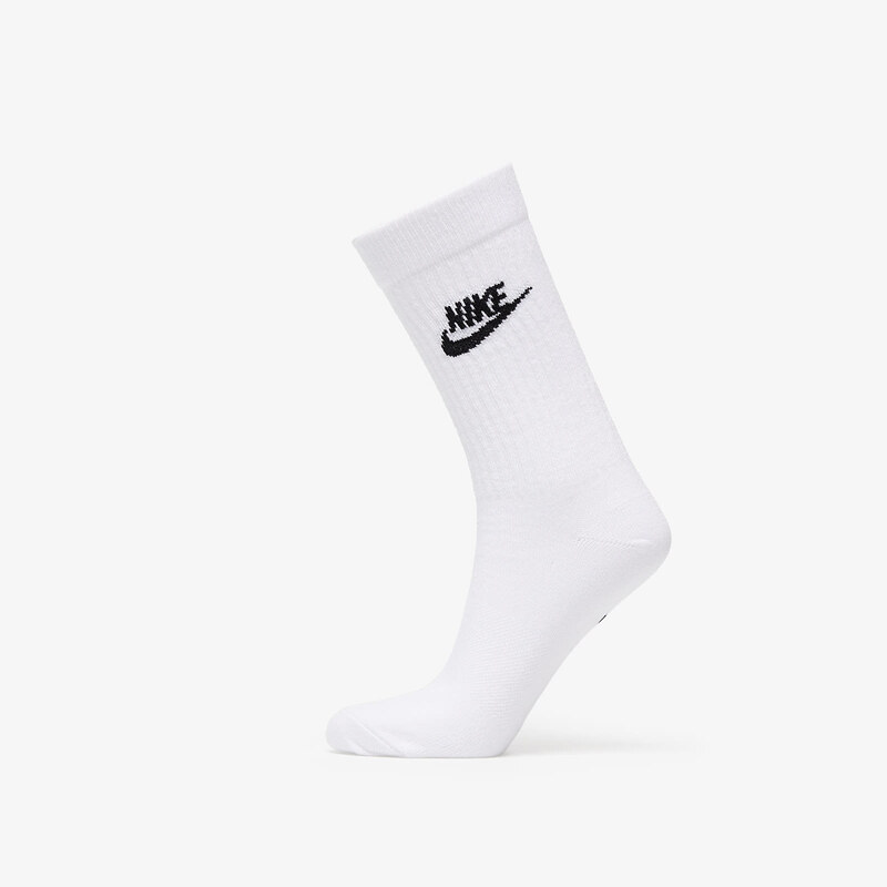 Pánské ponožky Nike Sportswear Everyday Essential Crew Socks 3-Pack White/ Multicolor