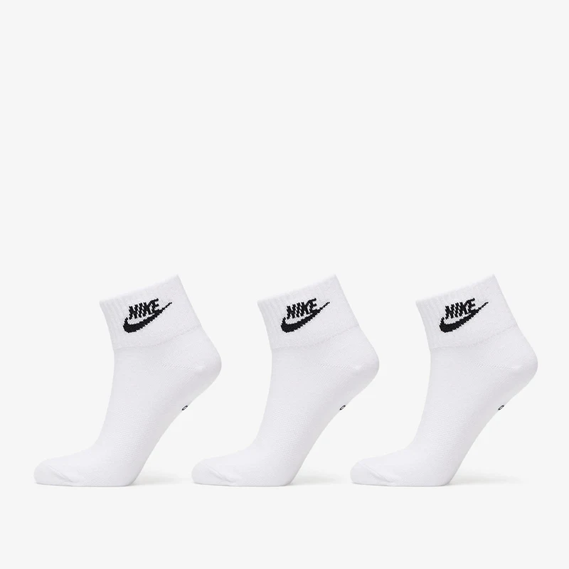 Pánské ponožky Nike Sportswear Everyday Essential Ankle Socks 3-Pack Bílá -  GLAMI.cz