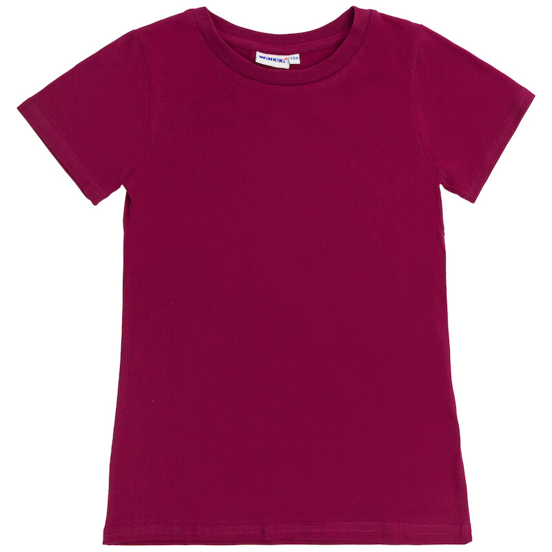 Winkiki Kids Wear Dívčí tričko Base - bordo