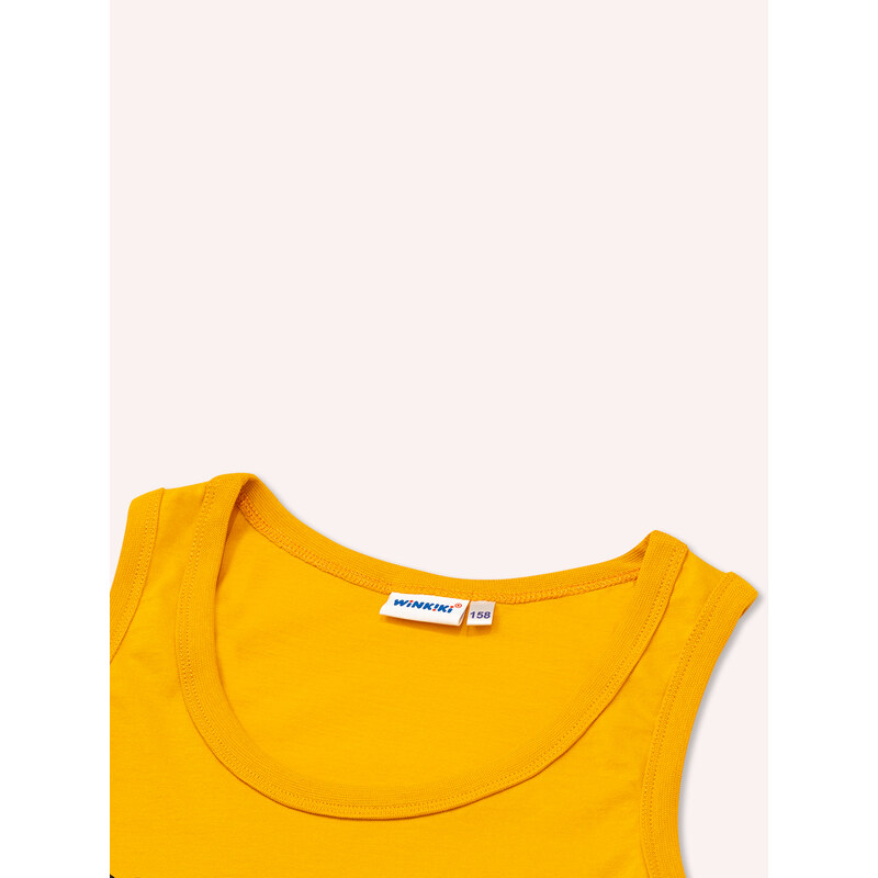 Winkiki Kids Wear Chlapecké tílko Summer - žlutá