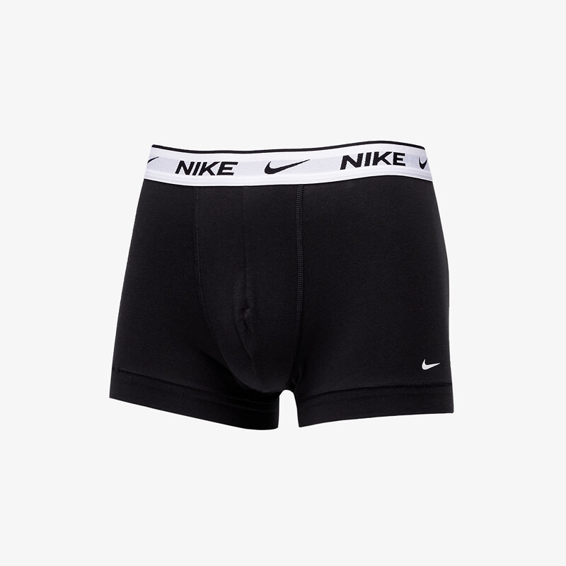 Boxerky Nike Everyday Cotton Stretch Trunk 3-Pack Black/ White