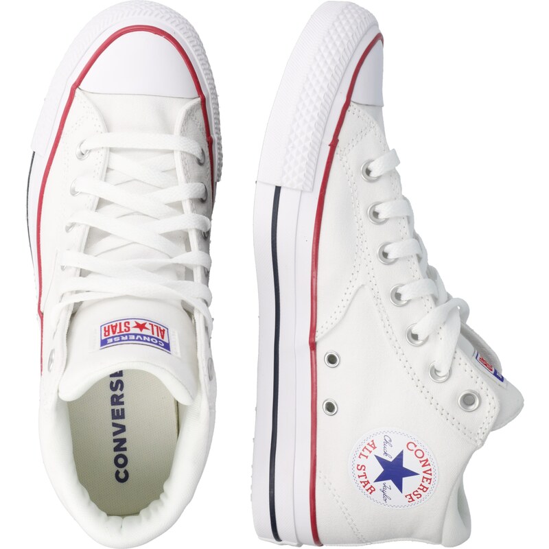 CONVERSE Kotníkové tenisky 'Chuck Taylor All Star Malden Street' námořnická modř / červená / bílá