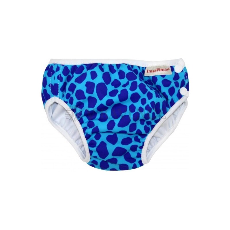 ImseVimse Imse Vimse plavky Modrý leopard