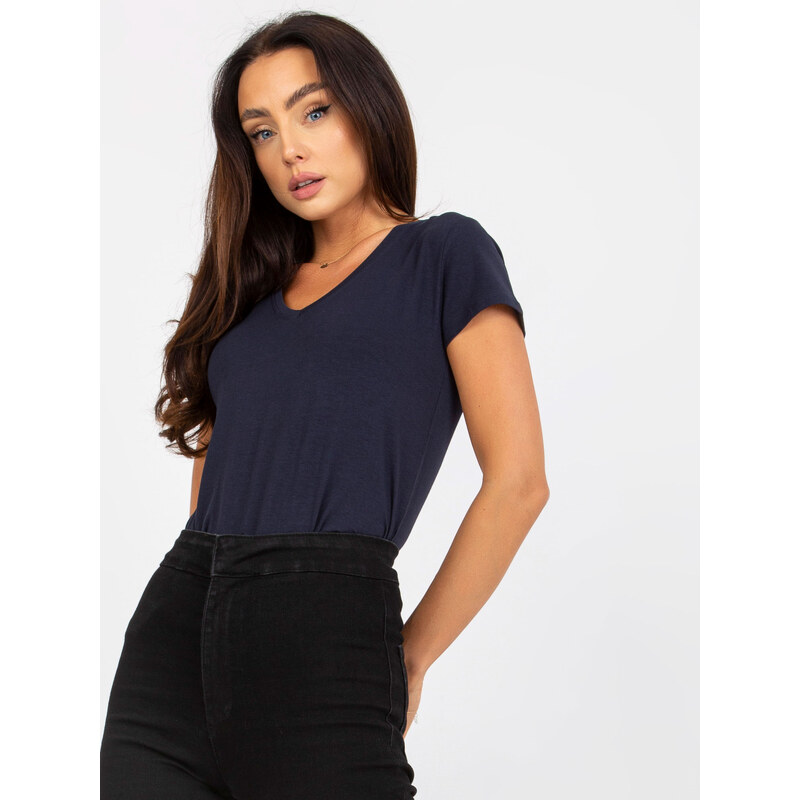 BASIC Feel Good T-shirt-B-012.76P-navy blue
