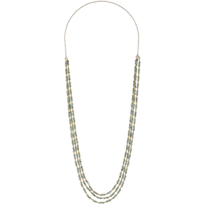 Topshop Faceted Layered Necklace