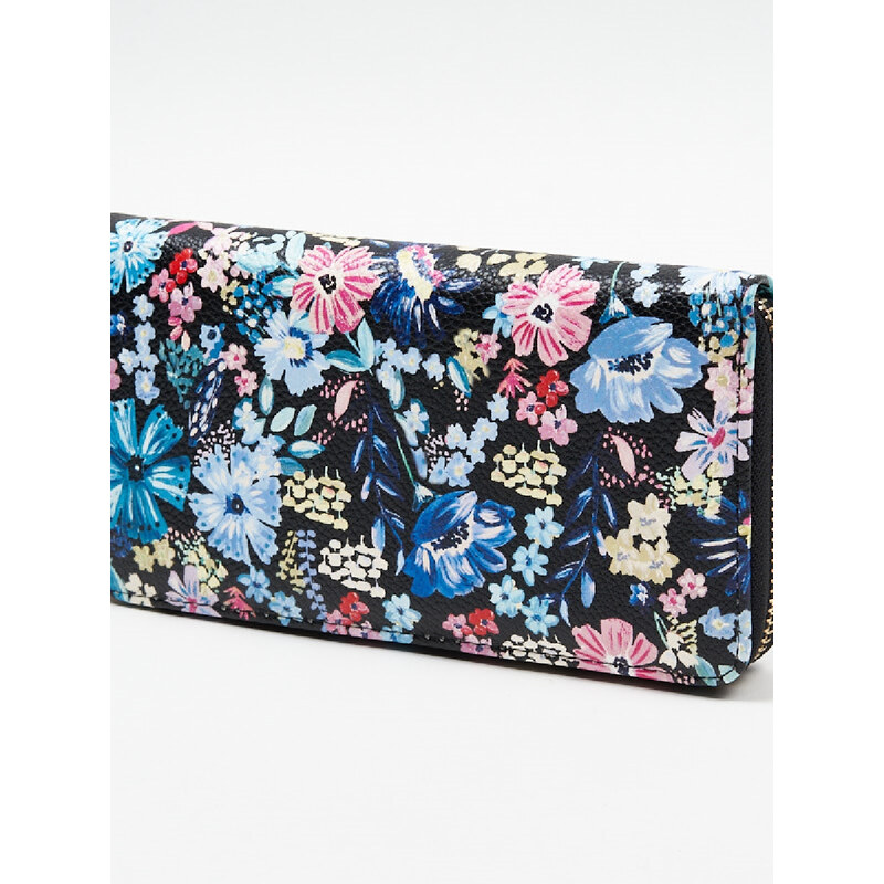 Shelvt LARGE WALLET WOMEN'S FLOWERS