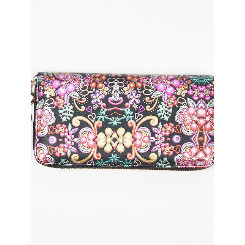 Large women's wallet Shelvt multicolor