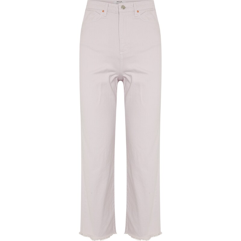 Dorothy Perkins Petite Džíny bílá džínovina