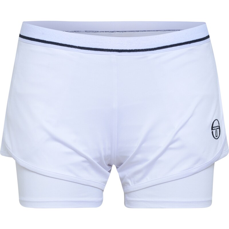 Sergio Tacchini Sportovní kalhoty tmavě modrá / offwhite