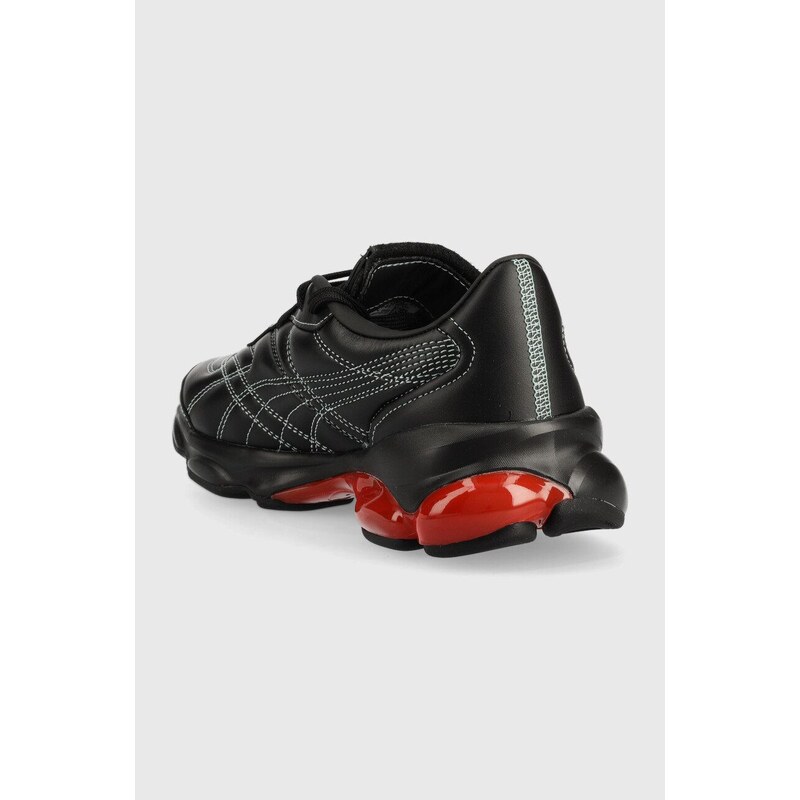 Kožené sneakers boty Puma X Dua Lipa černá barva, 387289-01