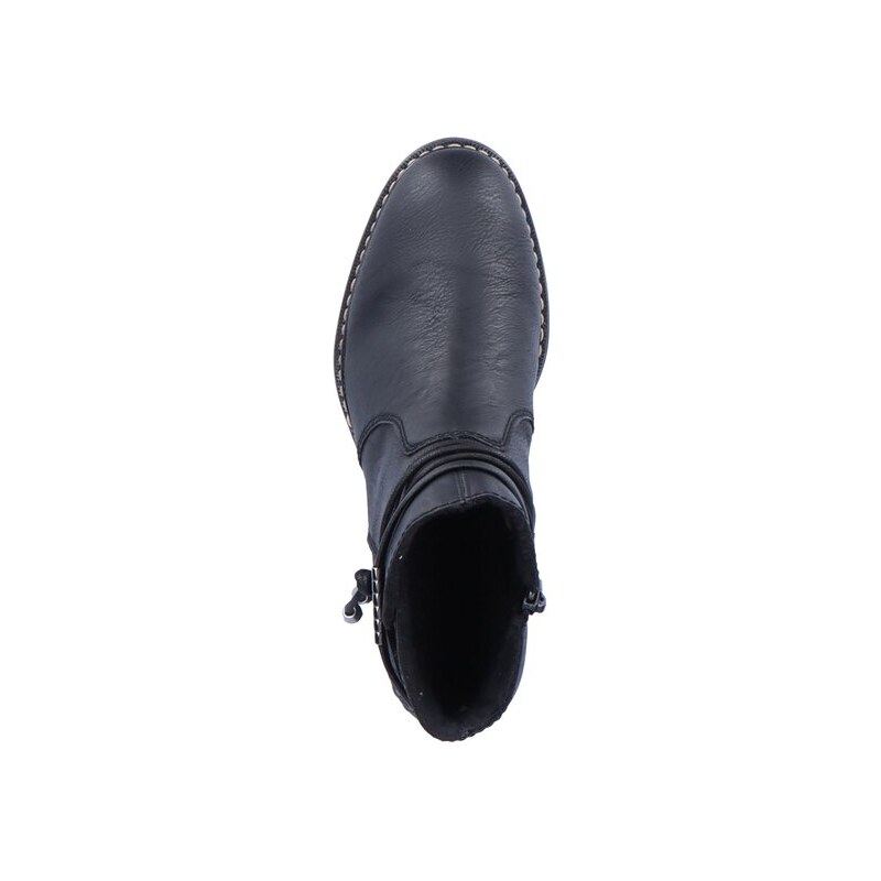 Elegantní dámská kotníková obuv Rieker 73488-00 černá