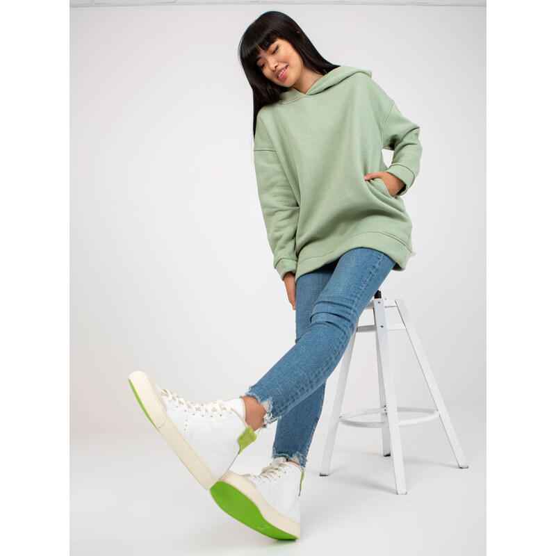 BASIC Feel Good Sweatshirt-RV-BL-8042.00P-Pistachio
