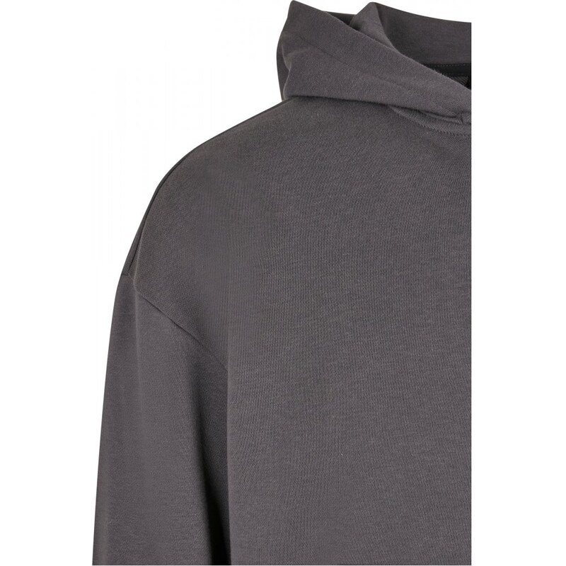 URBAN CLASSICS Boxy Zip Hoody - darkshadow