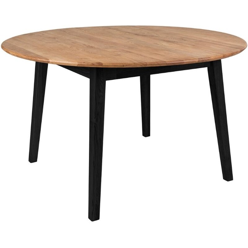 Nordic Living Přírodní dubový jídelní stůl Seille 140 cm