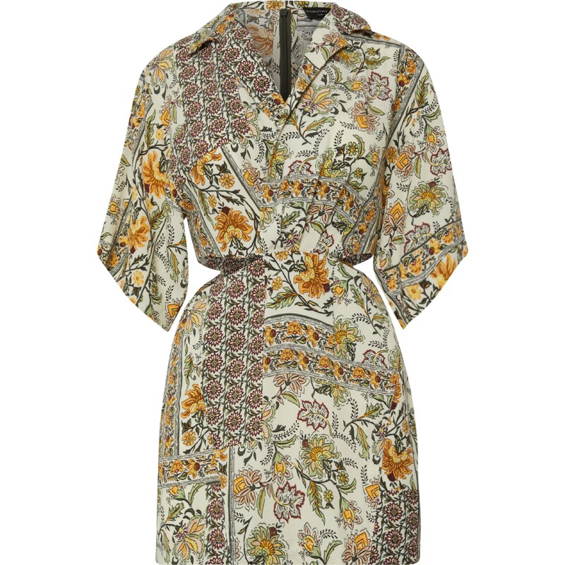 Dorothy Perkins Petite Šaty žlutá / khaki / mátová / tmavě