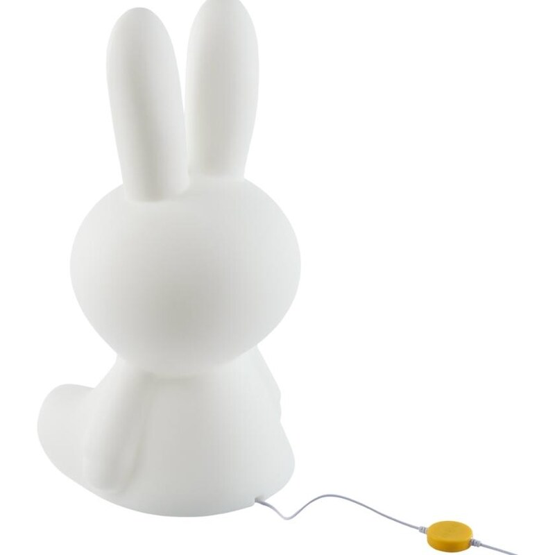 Bílá plastová dětská LED lampa Mr. Maria Miffy 50 cm