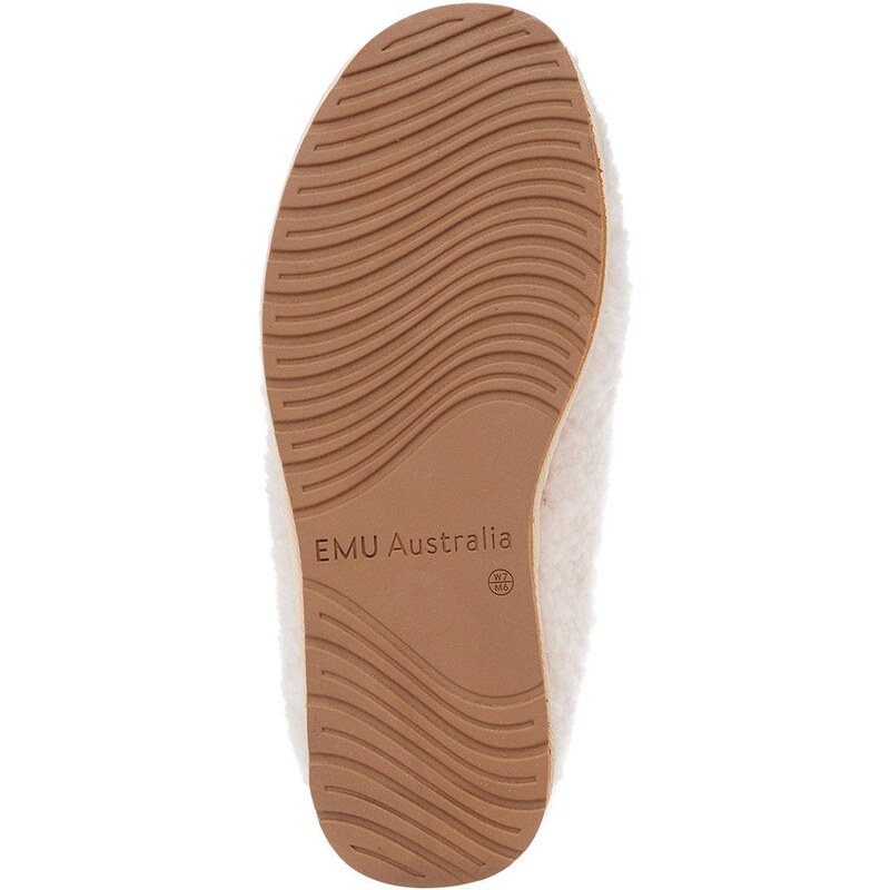 Pantofle Emu Australia krémová barva
