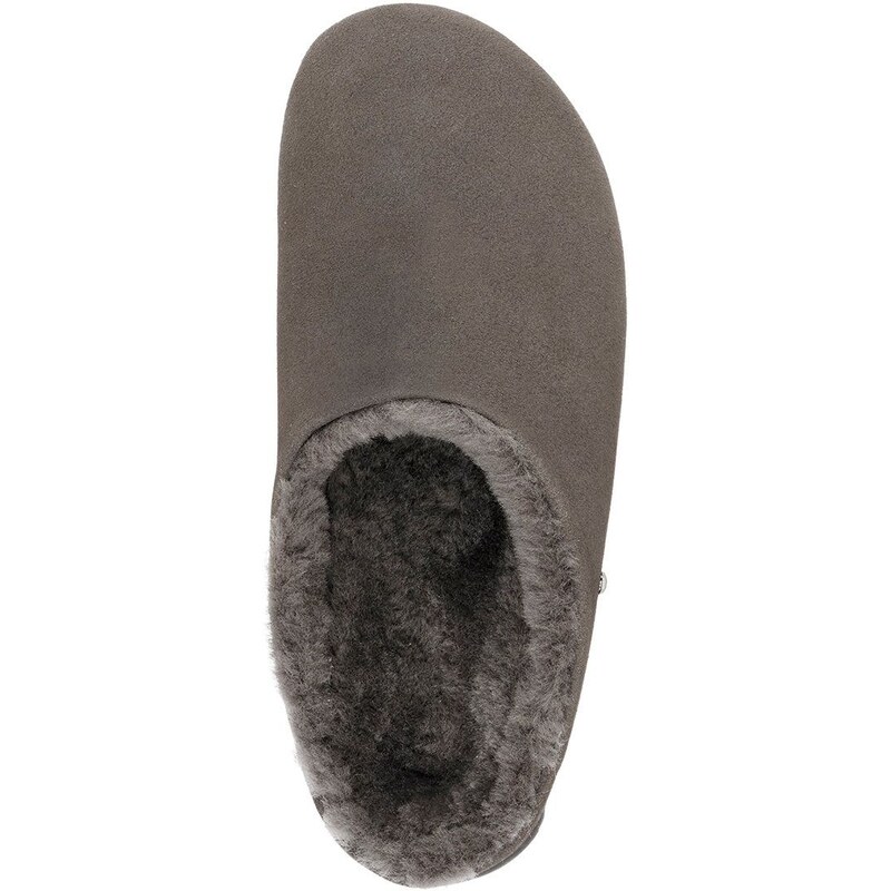 Semišové papuče Emu Australia šedá barva